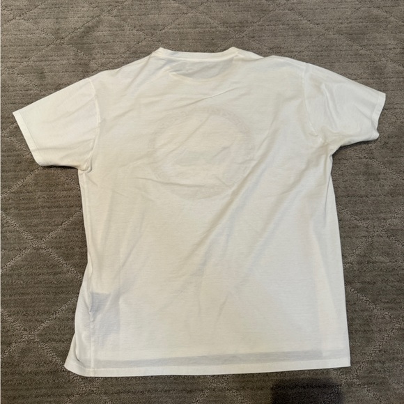 Versace White/navy Medusa Graphic Short Sleeve Tee Men Size 40 - Picture 5 of 5